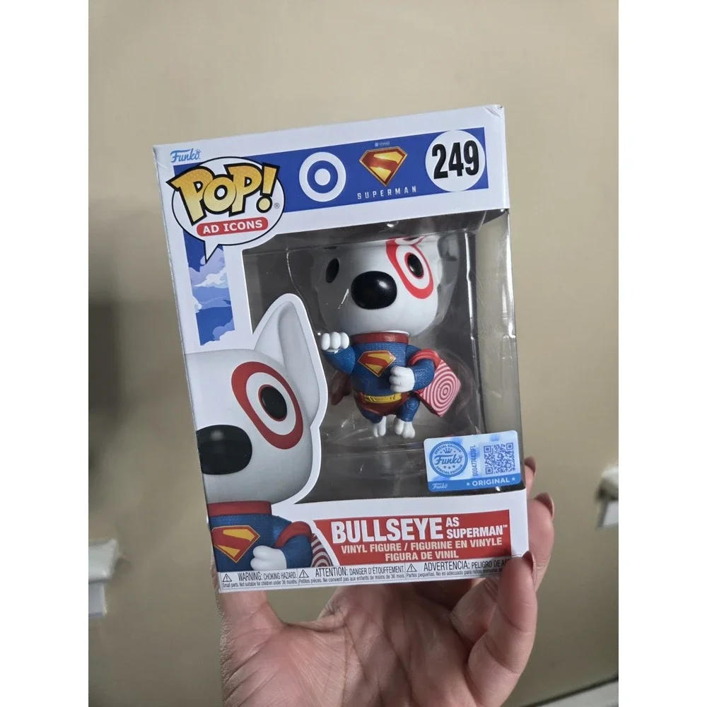 Funko POP! Ad Icons - Target Bullseye as Superman Figure #249.